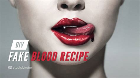 fake blood that won t stain clothing|blood recipes.